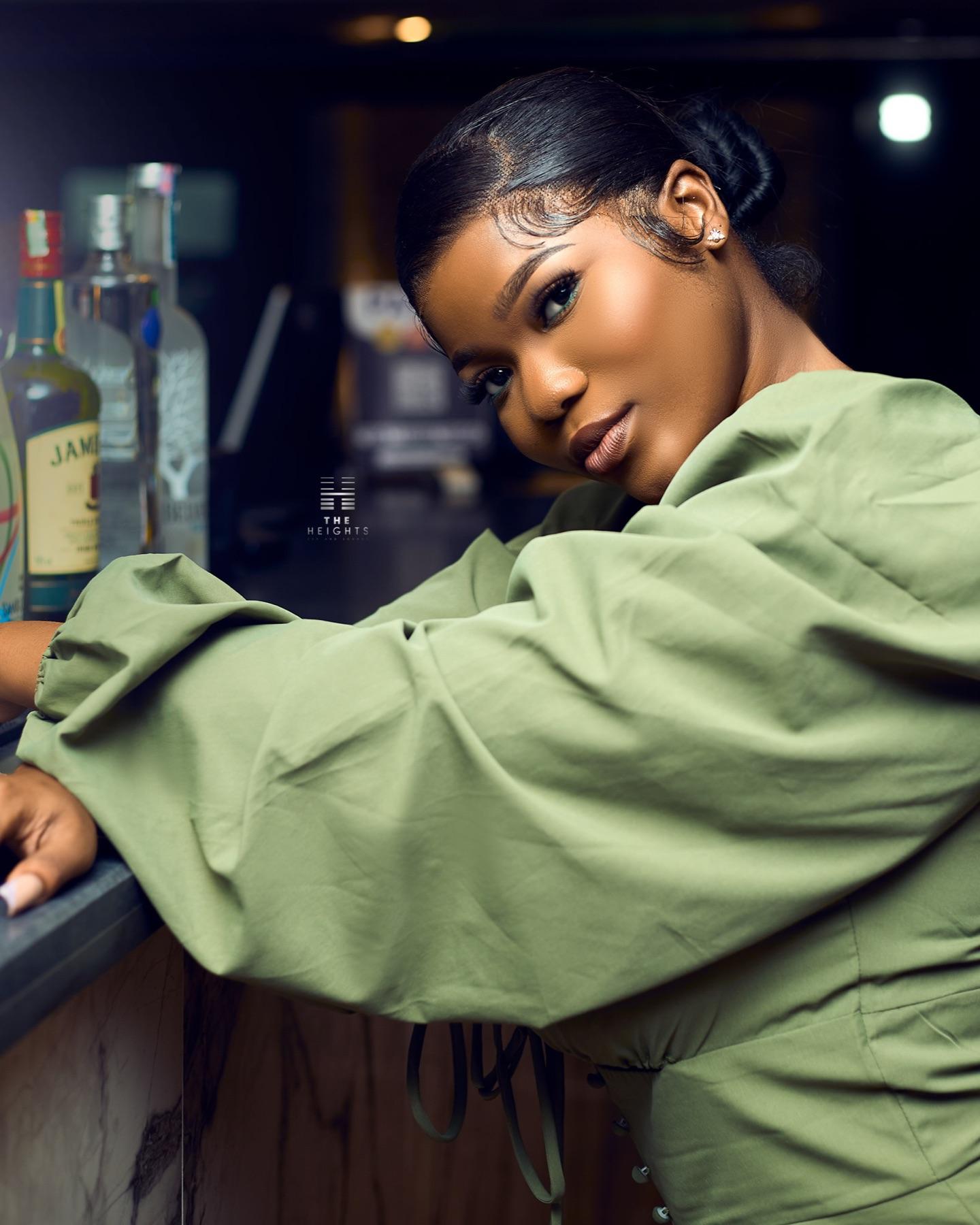 At the bar